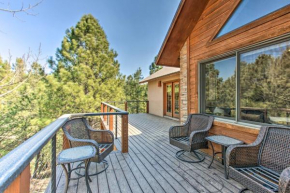 Stunning Angel Fire Cabin with Hot Tub and 3 Decks!